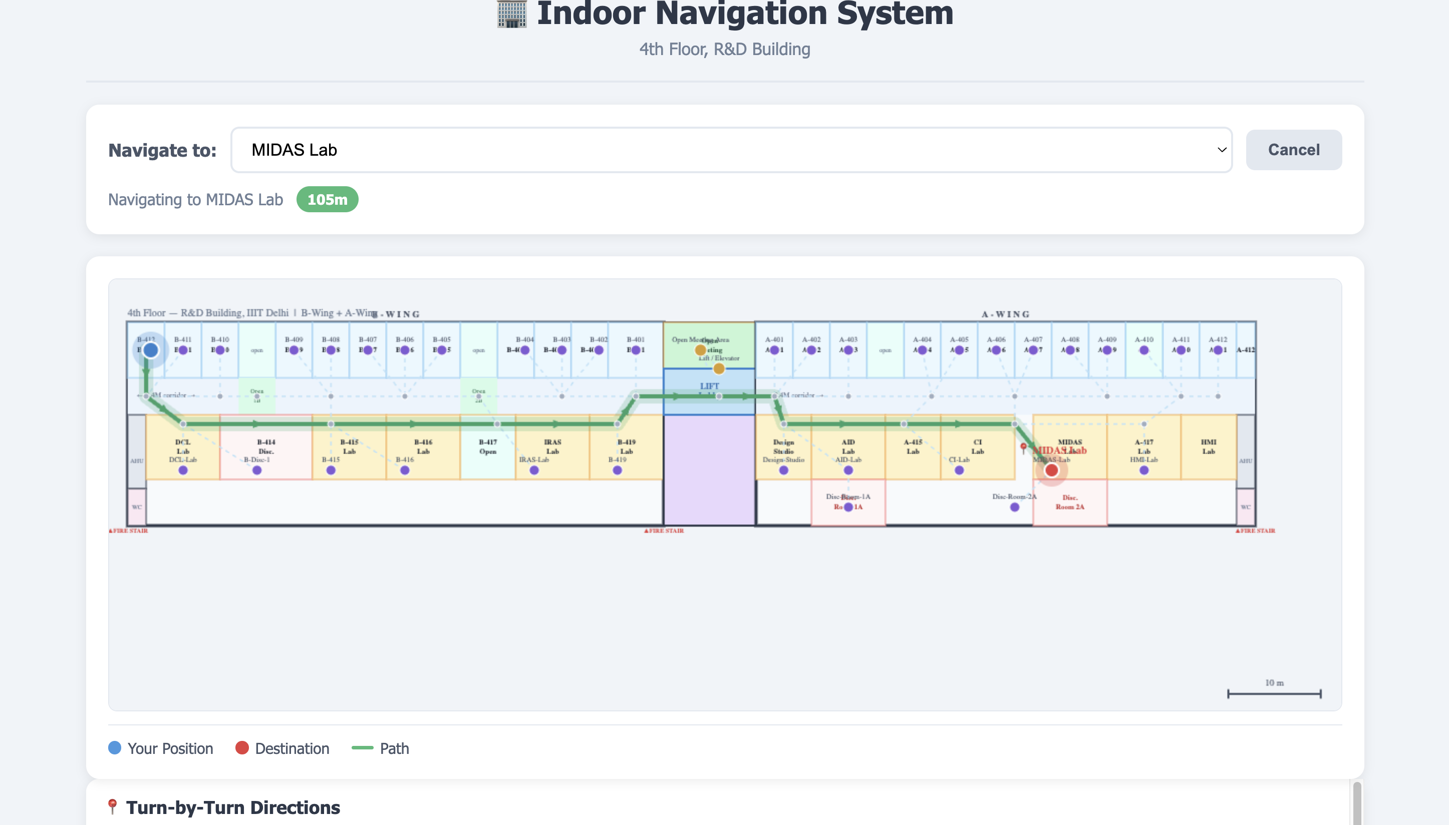 WiFi Indoor Navigation